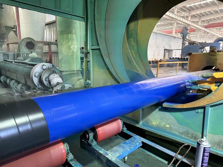 coated pipe product line coated pipe product line